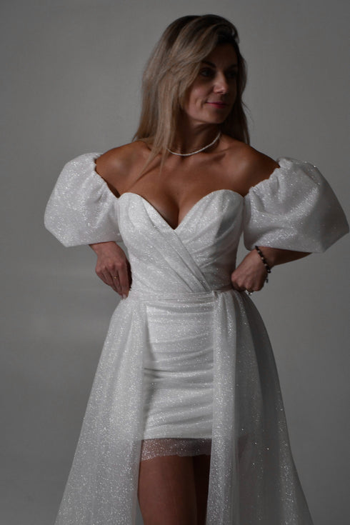 Short bridal shower dress